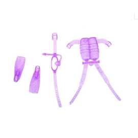 6分娃娃潜水服潜水装备 Diving suit toys 过家家玩具配件24.6g