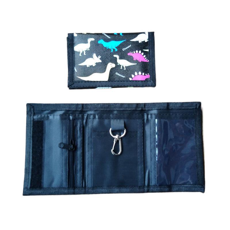 Excavator Football Card Children's Folding Coin Purse 70% off Outdoor Sports Holiday Gift