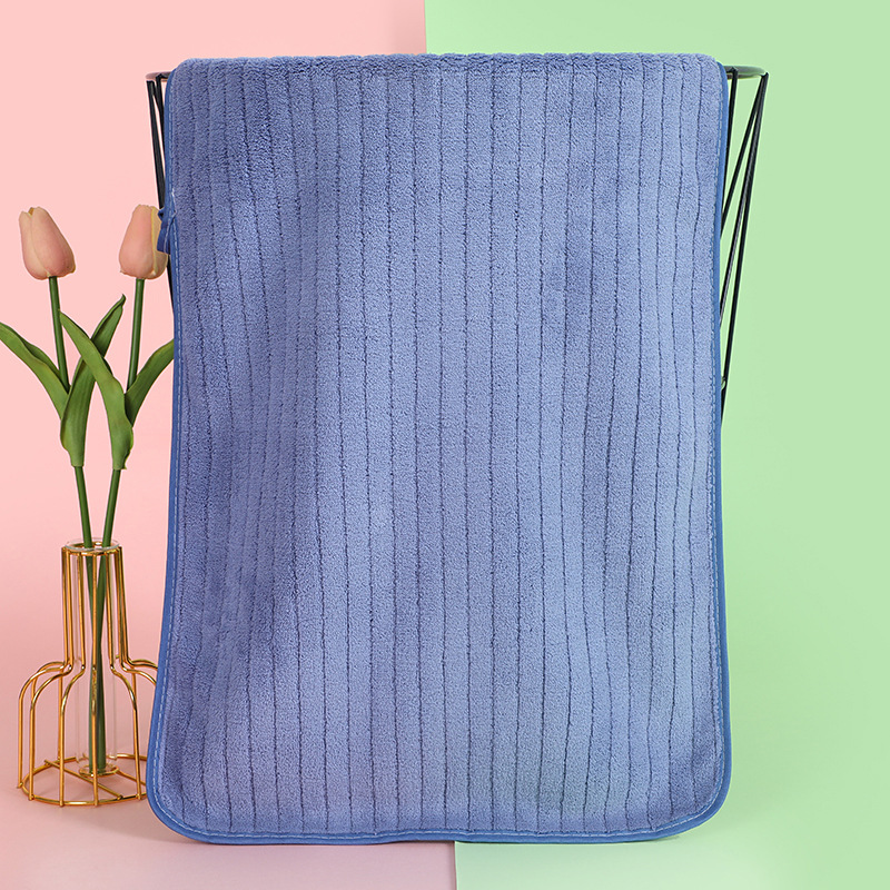 Toalla de tira japonesa colgante toalla facial urdimbre toalla de coral absorción de agua espesa suave doméstica