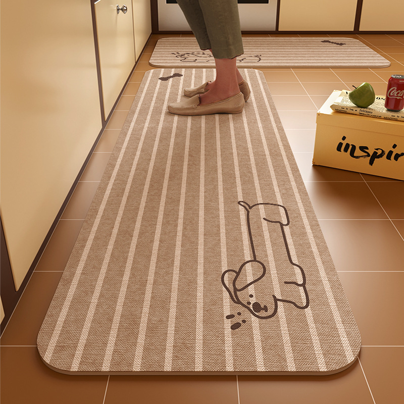 면 무늬 강아지