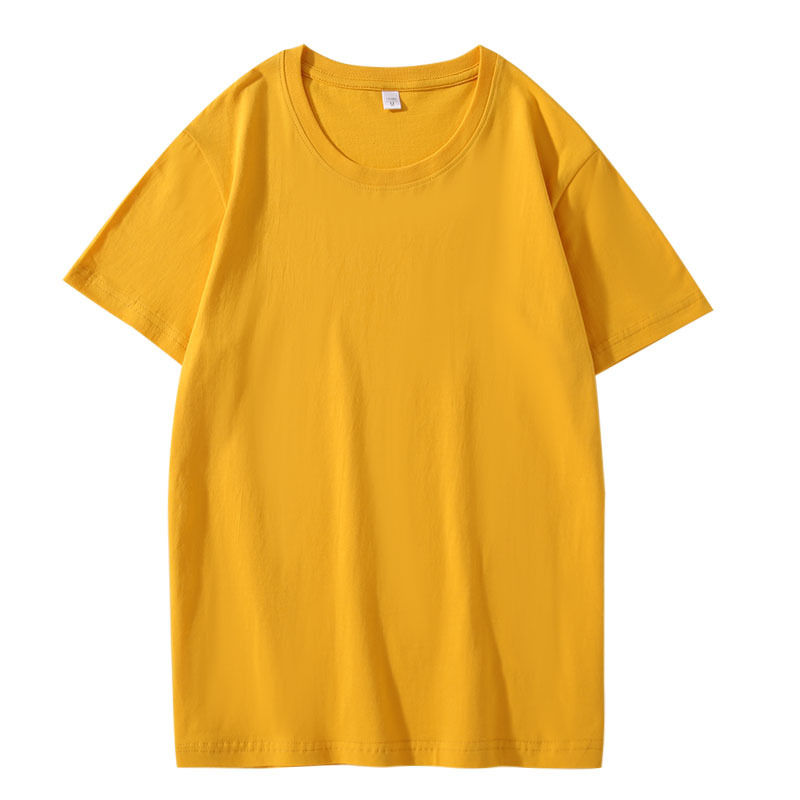 Camisa electoral de manga corta con cuello redondo, camisa cultural del equipo, ropa de clase, ropa de trabajo, ropa de trabajo, camisa publicitaria, camiseta de algodón puro, logotipo personalizado