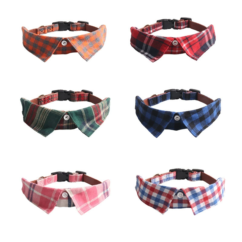 Amingge Новые товары для домашних животных британский стиль джентльмен Собачий Ошейник бабочка съемный галстук-бабочка PU ошейник для домашних животных