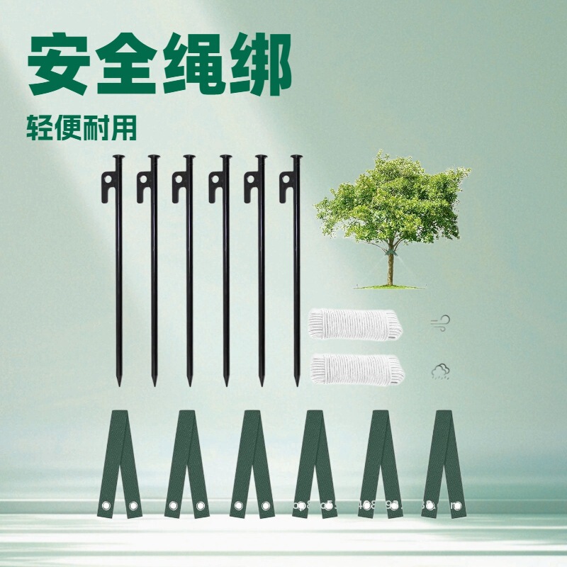 Manufacturer's Ready-Made Tree Stump Outdoor Camping Tent Pegs Young Plants to Resist Harsh Weather Fixed Tree Stump Kit