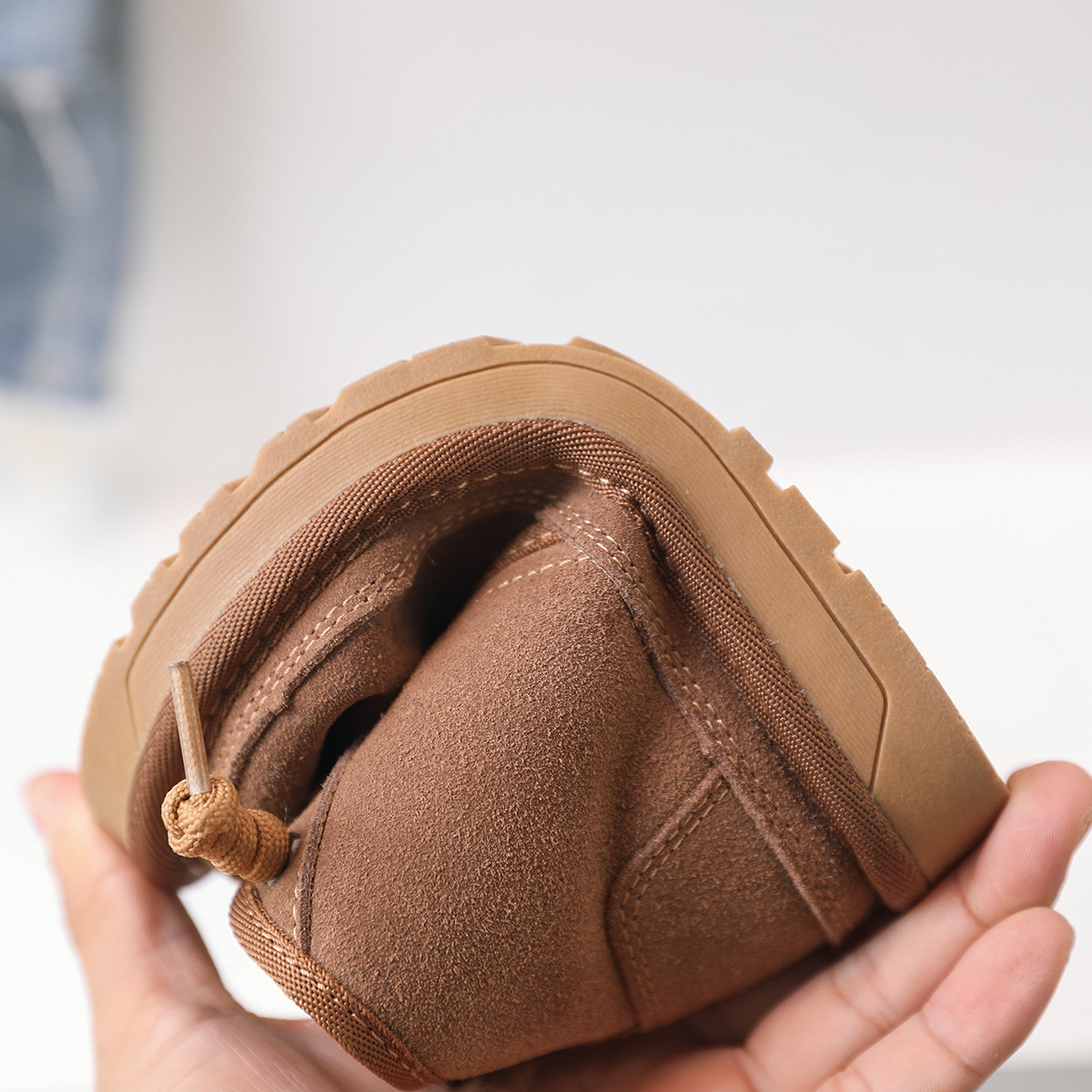 Little Black Horse – bottes de neige pour enfants, bottes d'hiver en coton pour bébé, en cuir véritable givré, pour garçons et filles_voghion.com