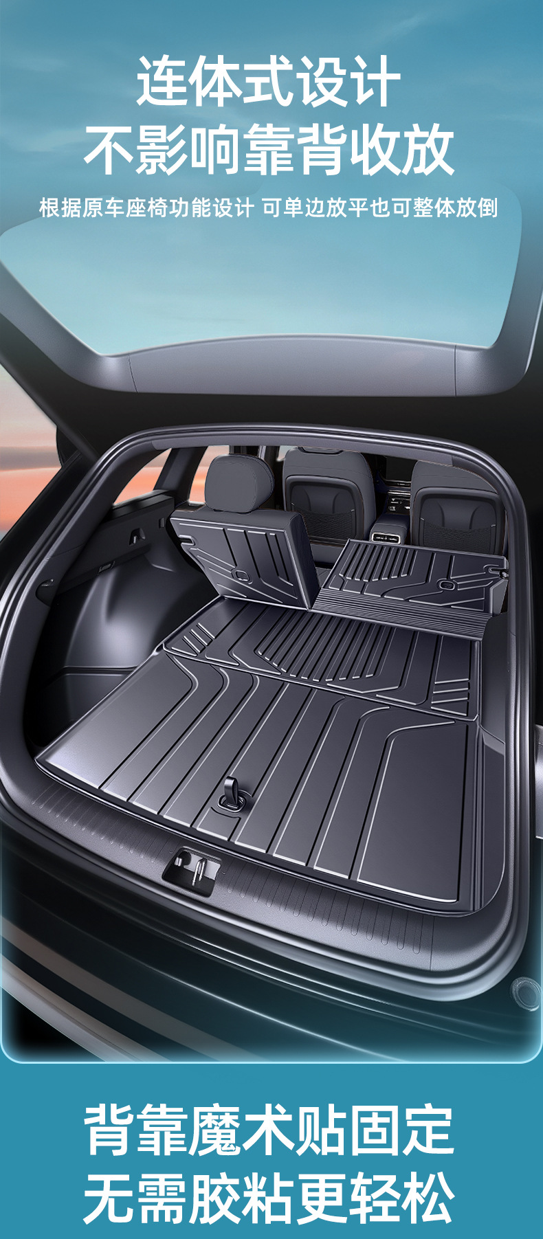 Suitable for 26 models of Geely Xingyue L, TPE integrated trunk mat, modified accessories and decorative items, new 25