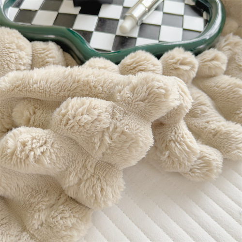 新款抗静电纯色兔绒兔毛毯多功能午休毯空调毯沙发盖毯礼品代发