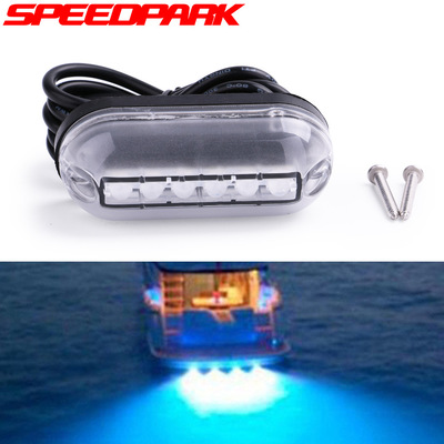船用配件水底灯IP68水下灯LED灯蓝光 12V/ 1.1W适用于游艇船 快艇