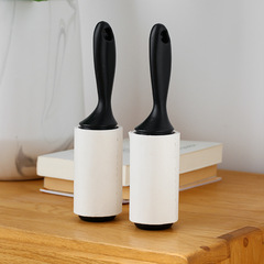 廠家批發直滾筒粘毛器可撕平撕替換紙粘塵紙便捷式衣服寵物除毛刷