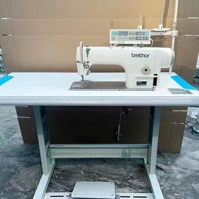 Jack 家庭用ミシン 工業用コンピュータ ダイレクトドライブ フラットベッド 全自動糸切り機 80%新品 機械一式