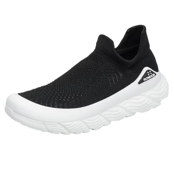 [Source Factory] Summer Breathable Flying Weaving Lazy Socks Mouth Mesh Casual Sports Tide Shoes