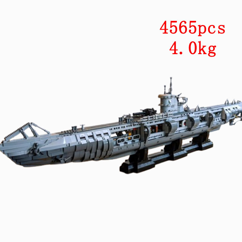 U-boat Building Blocks High Difficulty Assembly Model For Adults_voghion.com