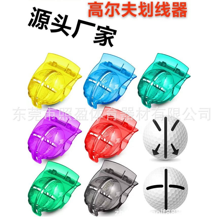 Производители поставляют гольф клип Scriber зеленый художник гольф поставки аксессуары для гольфа