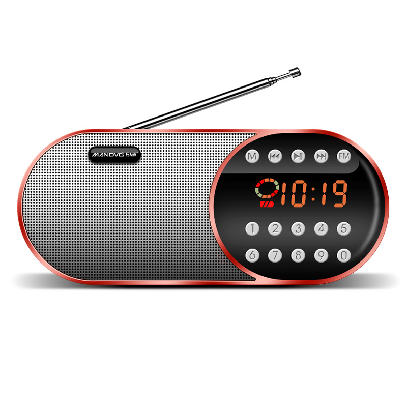 Lote directo de fábrica millones de ventiladores F1 ancianos Tarjeta de radio portátil Bluetooth altavoz reproductor de disco U