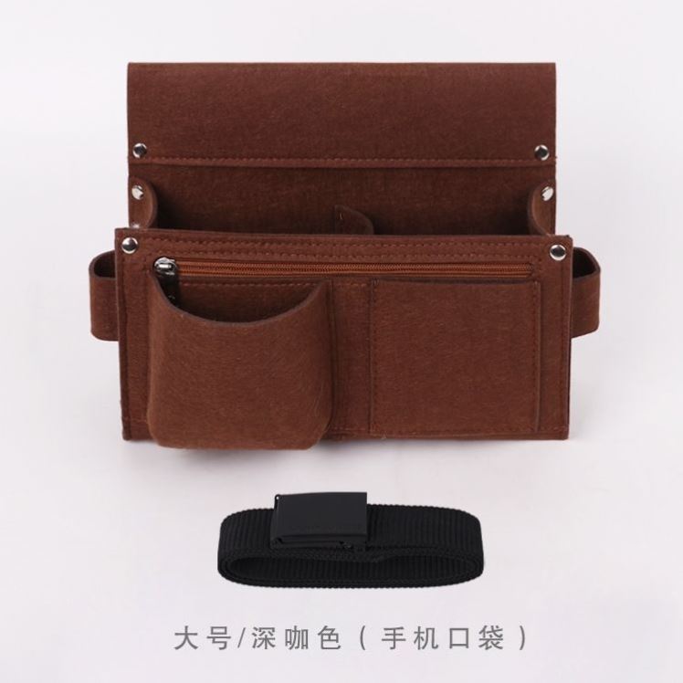 bolso de clavos bolso de clavos bolso de herramientas especiales carpintería tipo cinturón bolso de clavos resistente al desgaste sitio de construcción bolso de carpintero bolso de cintura