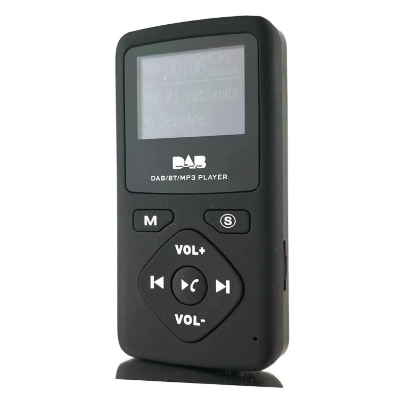 Европейское карманное FM/DAB-радио, поддержка Bluetooth, получение TF-карты MP3, длительное время автономной работы
