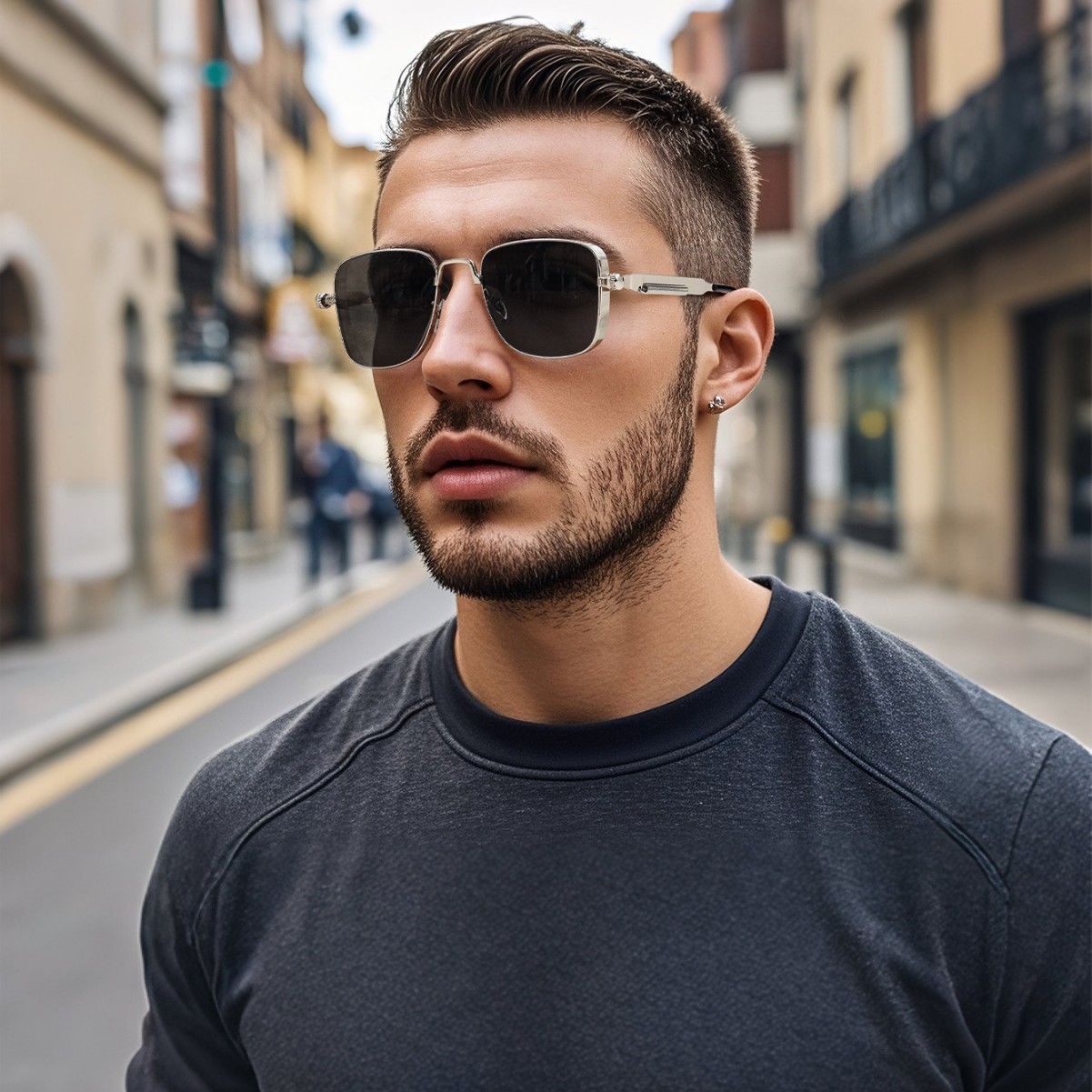 Square classic sunglasses