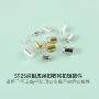 圆形s925流苏皮绳连接扣