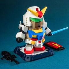 现货抖音爆款卡皮巴拉大力豚高矮达公仔3D打印磁吸机甲手办玩具