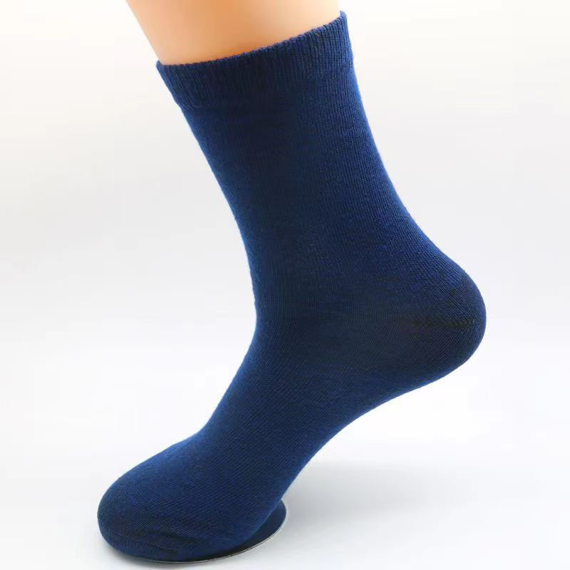 하이 퀄리티 노동 보호 면화 양말 네이비 일반 10 쌍
