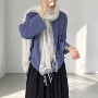 圆领宽松日常松弛叠穿