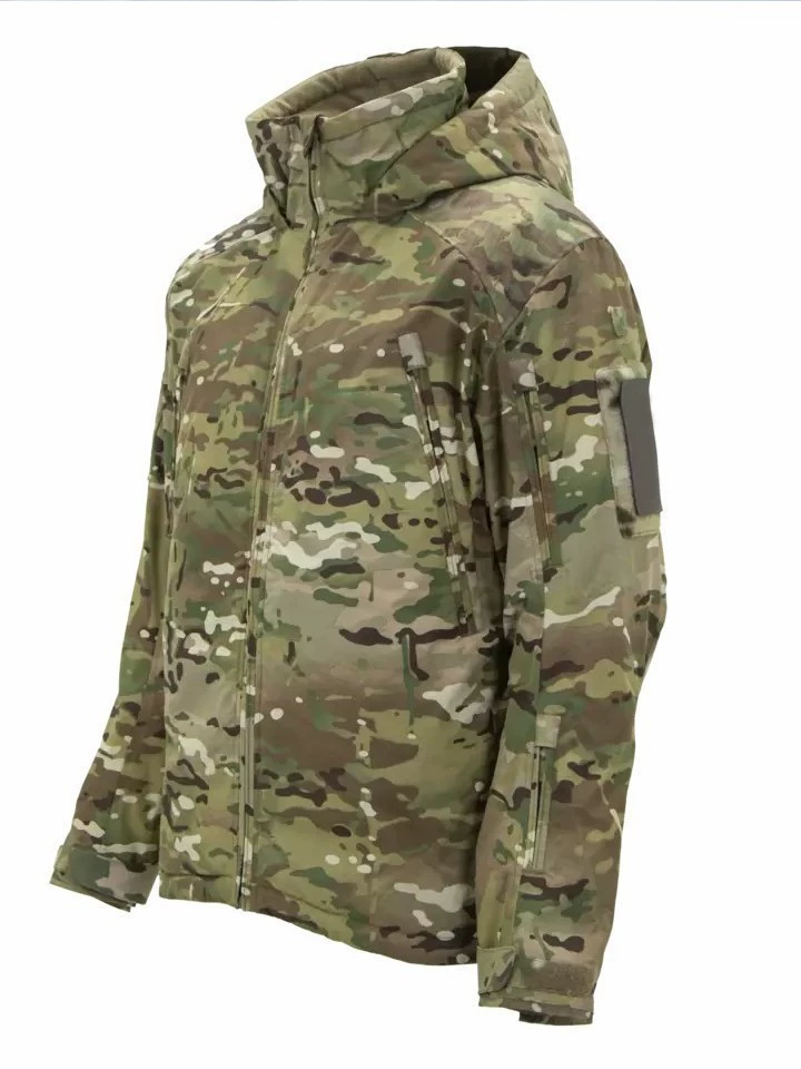 隐忍 Tactics camouflage demi-season windproof waterproof heavy down jacket