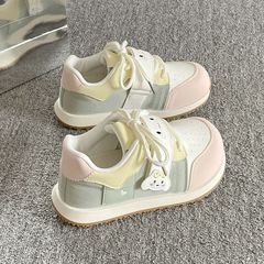 多巴胺魔术贴阿甘鞋子女2025新款爆款可爱少女心小白鞋运动休闲鞋