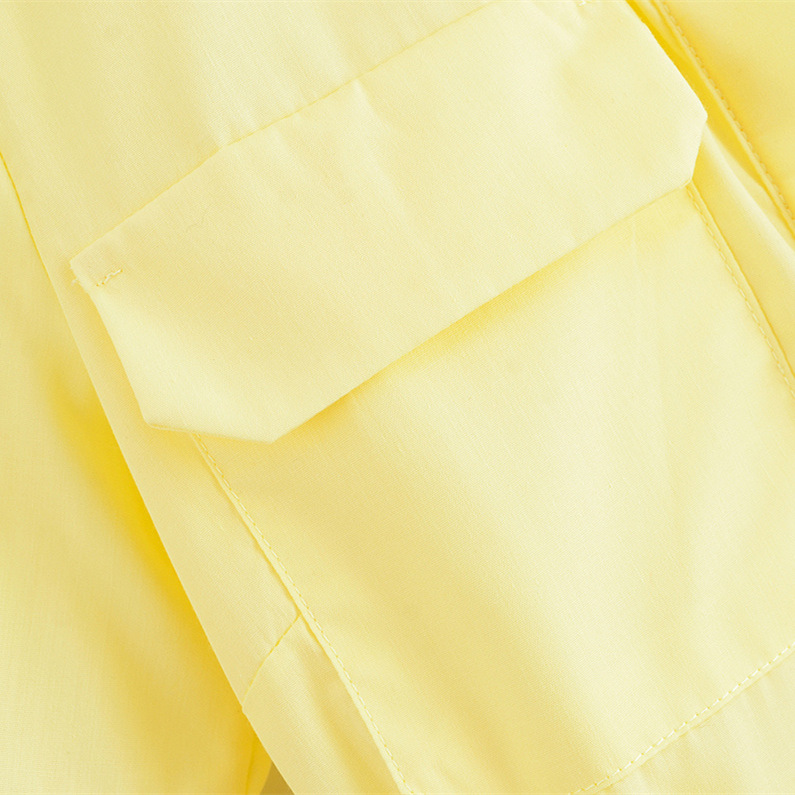 Women's Stylish Elegant Poplin Dress Summer New Arrival Short Sleeved Tie Waist Fashionable Clothing_ecoleips.com