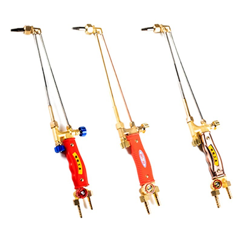 Оптовая Нержавеющая Сталь Газовая резка пистолет медный Инжекционный всасывающий резак G01-30-100 пропан-ацетиленовый резак Сварочная горелка