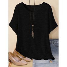 Z 69171 Side Split Crew Neck Top �°ڿ���Բ�����¿羳��