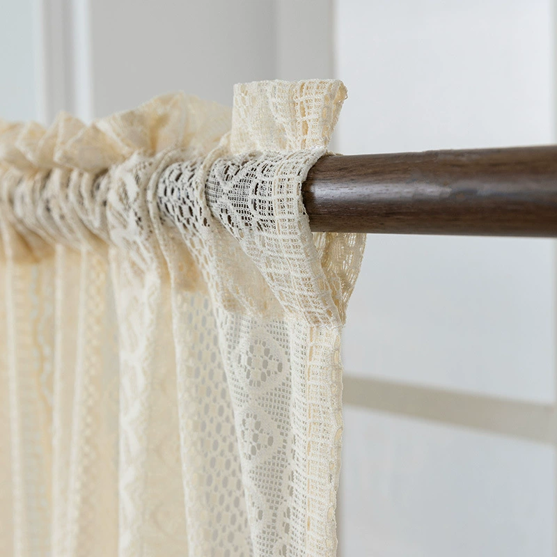 (Cross-border trading), lace beige retro fashionable cloth, curtain, simple and elegant design, European style, Amazon