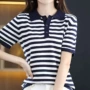 条纹短袖半袖夏季上衣