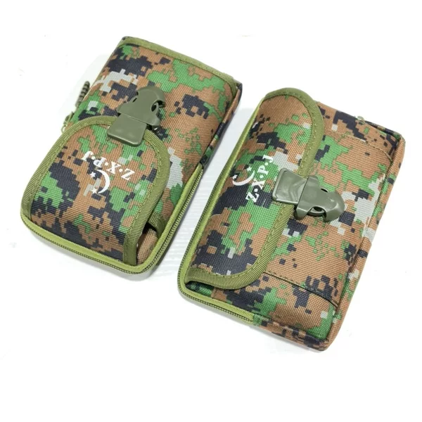 Men's Large Oxford Cloth Mobile Phone Bag for Work on Construction Sites, Belt-Worn Mobile Phone Waist Bag, Men's Waist Bag Wholesale