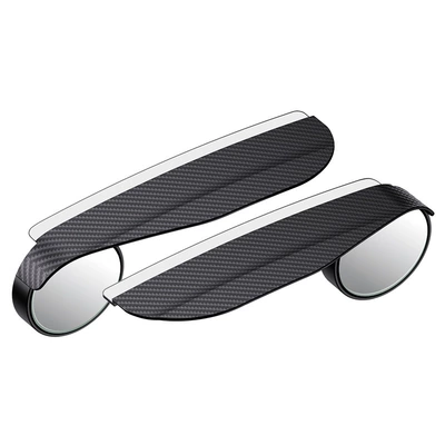 Large field of view rear view auxiliary mirror — small round mirror integrated rain-proof