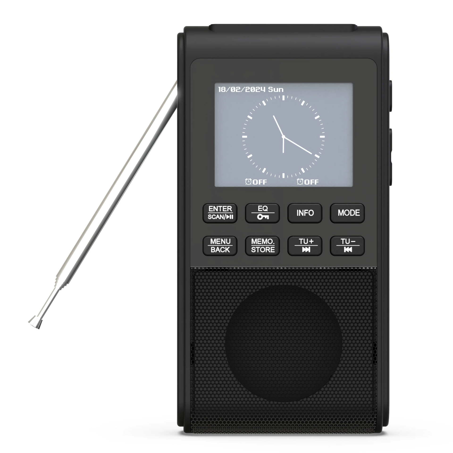 DAB Радио Часы Будильник Цифровое радио Цифровой дисплей USB Мини Портативный DAB/FM-радио