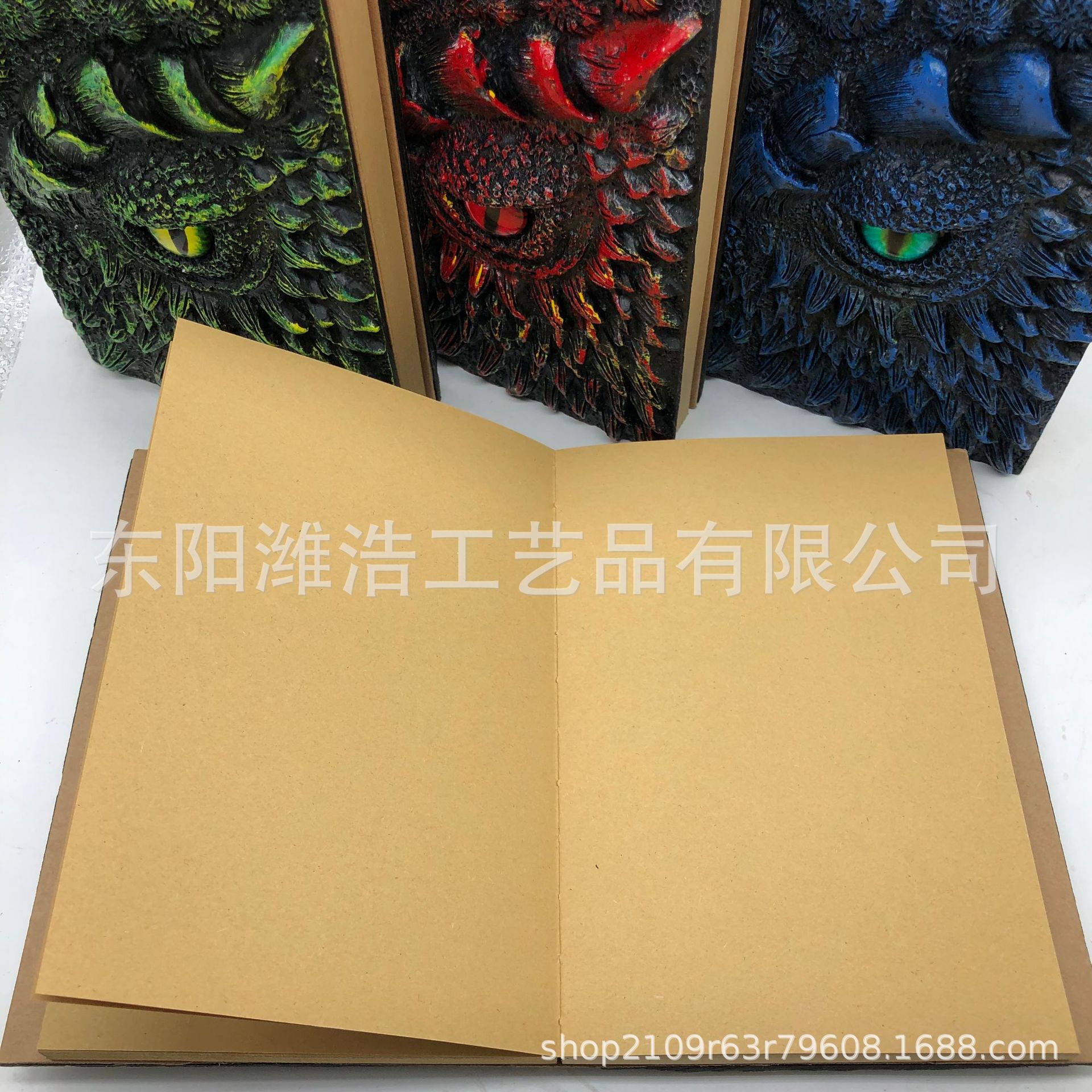 (2개) 새로운 노트북 손 원장 도매 간단한 성격 긴 구호 메모장 창조적 인 복고풍 느슨한 잎 노트북