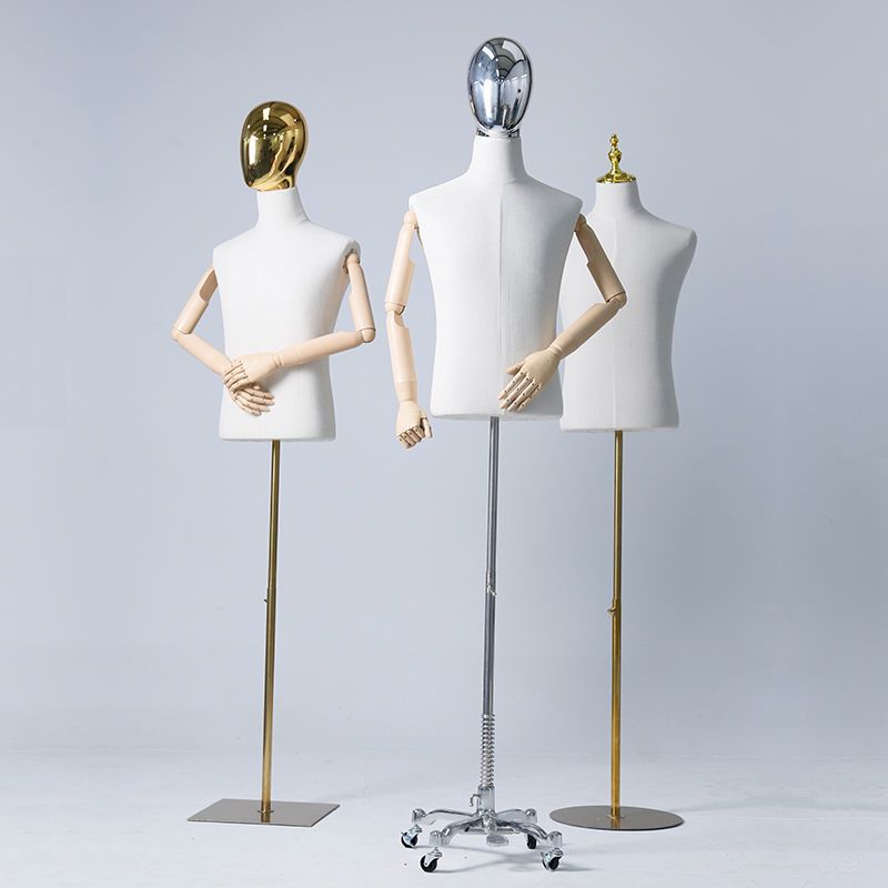 Maniquí Masculino de Medio Cuerpo de Plástico para Escaparate image 4