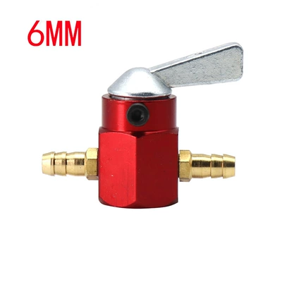 Neutral 6mm 8mm Fuel Valve Switch Motorcycle Oil Switch Accessories Atv Modified Atv Oil Switch (Motosiklet ləvazimatları və aksesuarları) - red-6mm