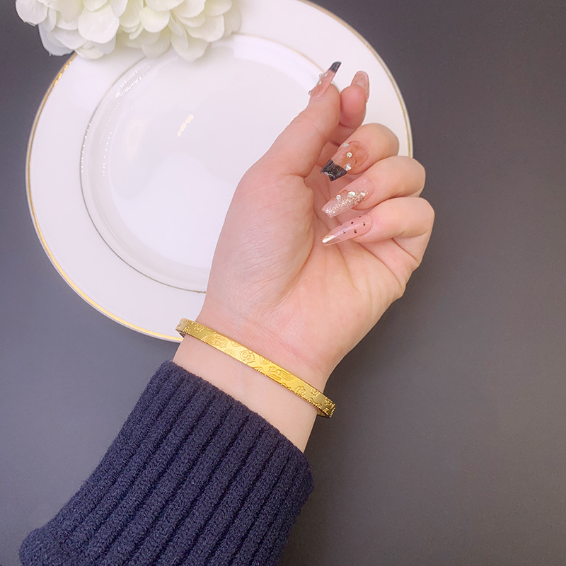 Nuevos productos de pulsera de oro Guofasha, guomiao