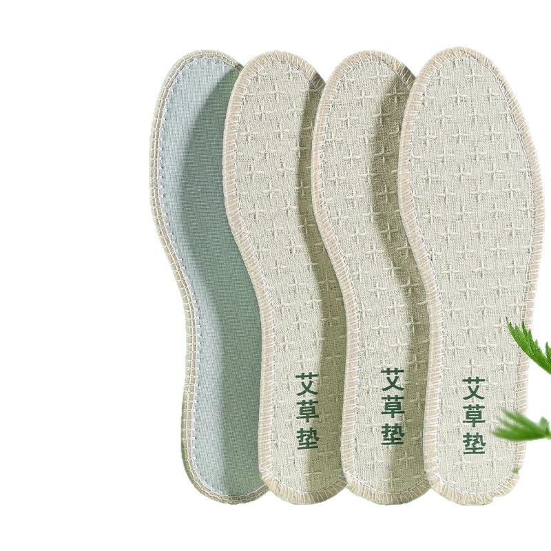 Huellas de pie de alta calidad antiolor absorción de sudor desodorante fragrancia algodón y lino plantilla confortable y transpirable plantilla