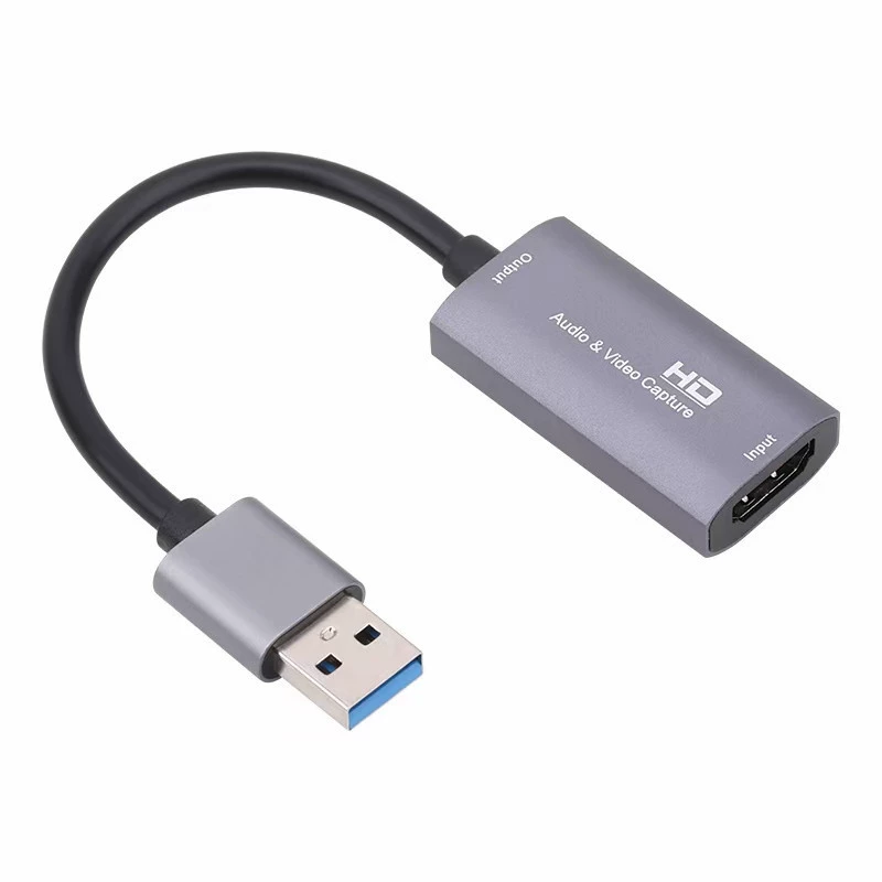 USB collection card HD To USB 2.0 Capture HD video mobile phone will negotiate game recording box