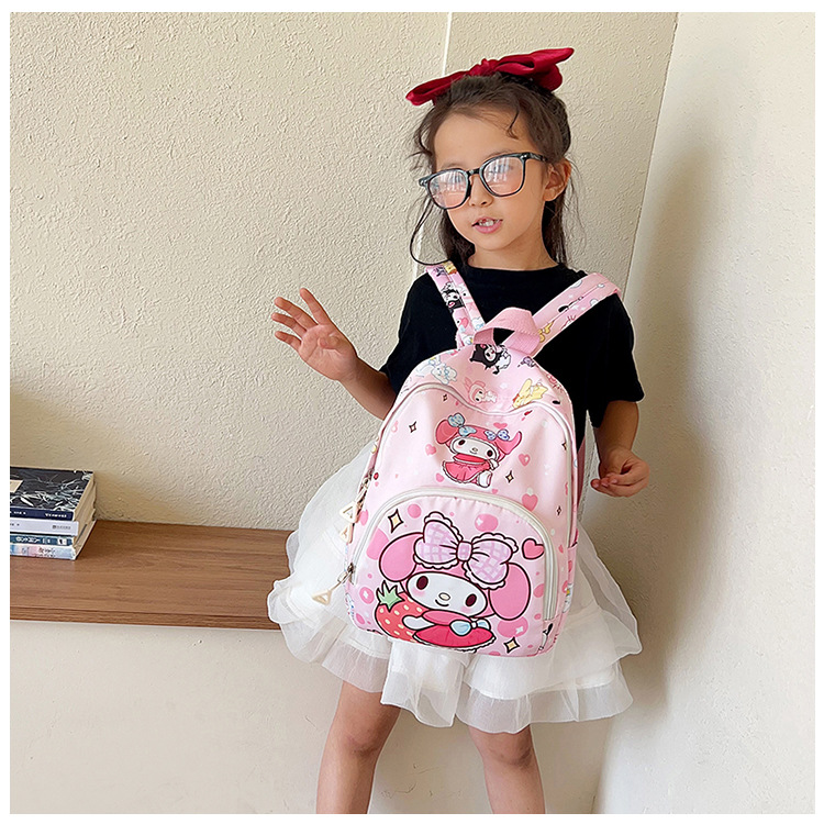 Cute cartoon, lightweight and lightweight schoolbag for kindergartens, fashionable and versatile children's backpacks for outdoor leisure travel undefined