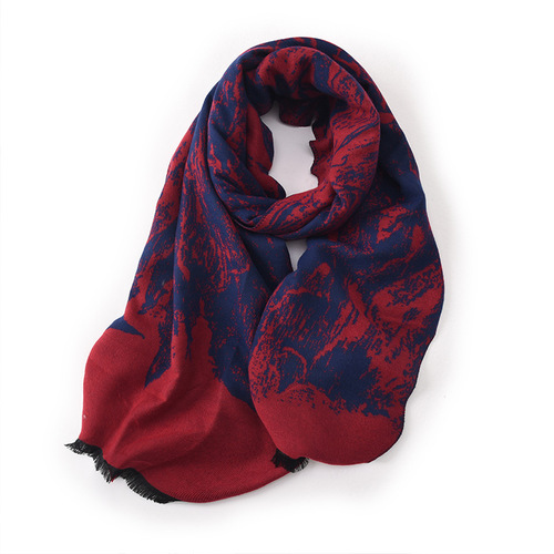 Scarf Women's Winter  New Imitation Cashmere Student Warm Scarf Fashion Versatile Shawl Outerwear Wholesale