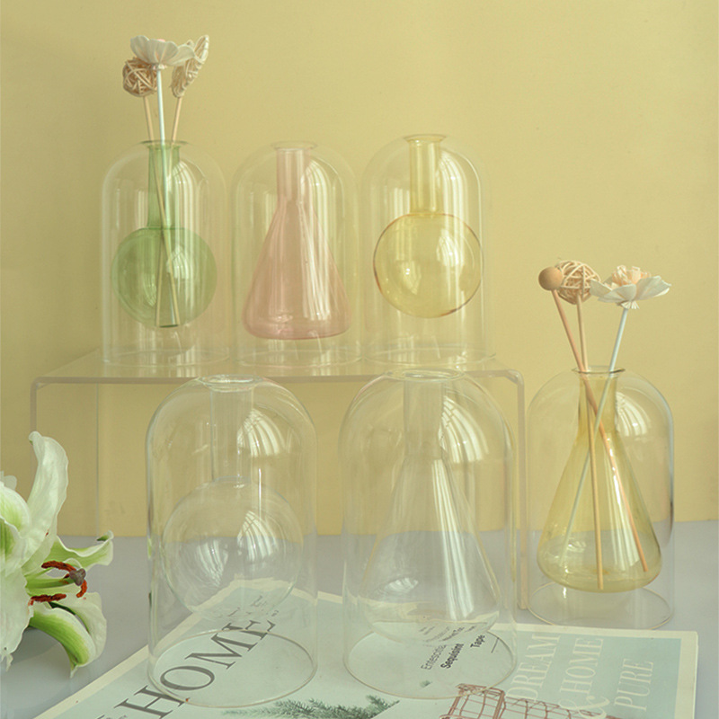 Pequeño Libro Rojo mismo estilo botella de aromaterapia botella de vidrio estilo no impreso botella de aceite esencial botella de aromaterapia ins botella de aromaterapia estilo simple