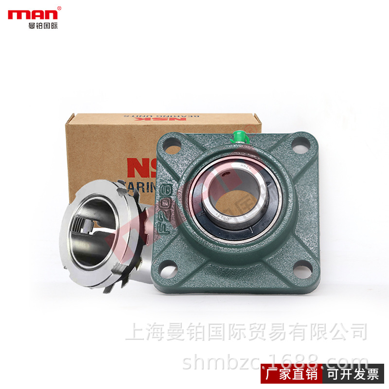 日本进口带座外球面轴承UKF304 305 306 307 308 H304 5 6 7 8
