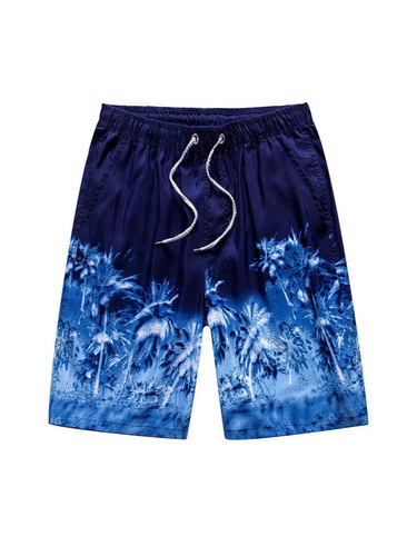 New summer beach pants, men's casual quick-drying, men's medium pants, loose XL men's 5 cents pants