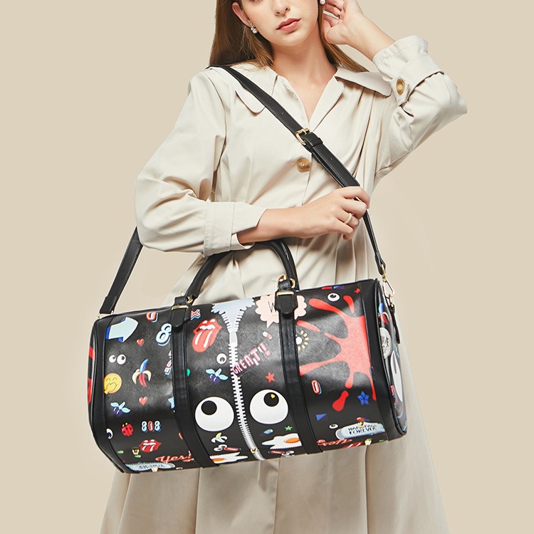 2022 nueva bolsa de viaje de las mujeres bolsa de equipaje de corta distancia de viaje de mensajero bolso estudiante de gran capacidad bolsa de viaje ligero