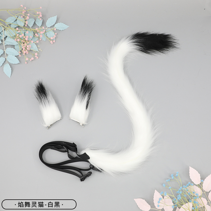 日本の猫娘lolita獣耳獣尾コスプレアクセサリー