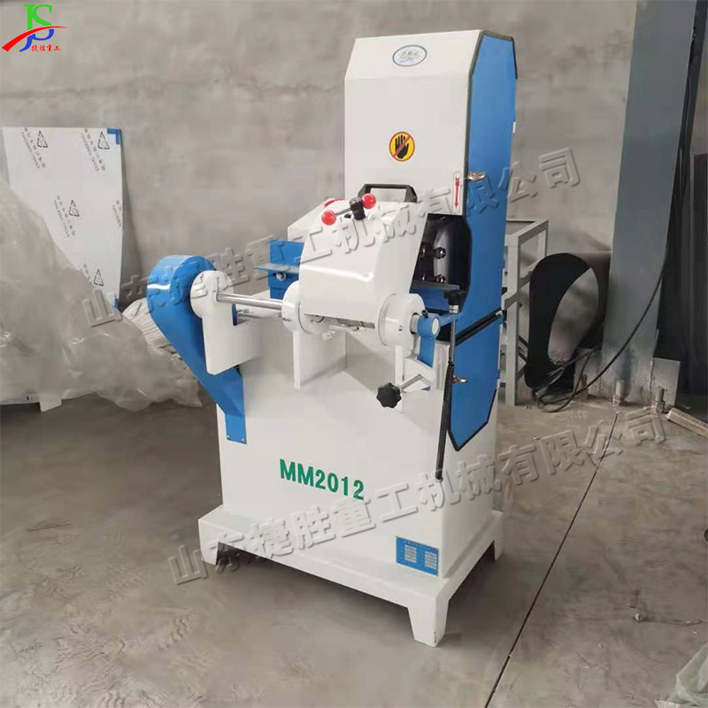 Máquina de eliminación de rebabas de superficie de varilla de trapeador pequeño equipo de pulido de varilla redonda máquina de pulido de superficie metálica de madera