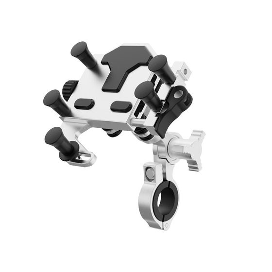 2025 new motorcycle mobile phone navigation bracket one-button quick release electric pedal motorcycle car shock absorption mobile phone holder