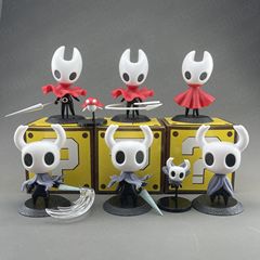ブラインドボックス空洞騎士8種セット糸の歌スズメバチ女性の手作りモデル置物プレゼントゲームキャラクター